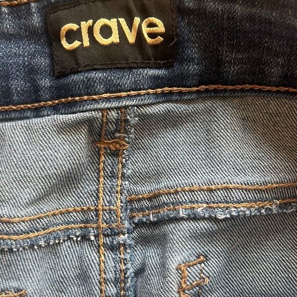 Crave distressed Demin jeans size 5 - Picture 2 of 6